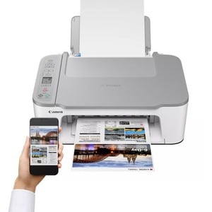 Canon PIXMA TS3551i Kabellos - Tintenstrahl-Multifunktionsdrucker - Farbe - Weiß - Cloud/Kopierer/Drucker/Scanner - 7,7 Se