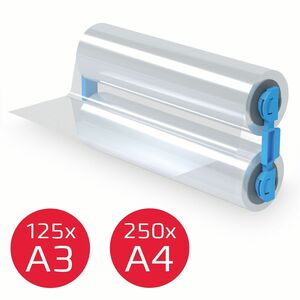 ACCO GBC Foton 30 Refillable Cartridge with 75 Micron Lamination Roll Gloss - Sheet Size Supported: A4, A3 - Laminating Po