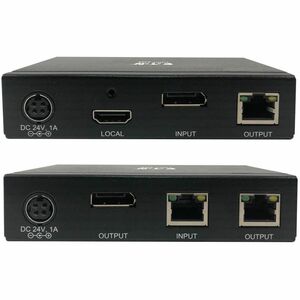 Tripp Lite series B127A-111-BDTD Audio/Video Extender - TAA Compliant - Black - 3 x Network (RJ-45)HDMI - 70.10 m Extended