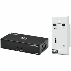 Tripp Lite series B127A-1A1-BHFH Video Extender Transmitter/Receiver - Wired - TAA Compliant - 1 Input Device - 1 Output D