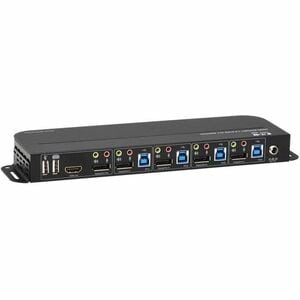 Tripp Lite series KVM Switchbox - 4 Computer(s) - 1 Local User(s) - 4096 x 2160 - 8 x USB - 1 x HDMI - 5 x DisplayPort
