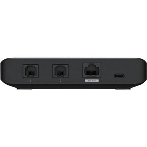 Ubiquiti Talk Telephone Adapter - 1 x Network (RJ-45) - 2 x Phone Line (RJ-11) - USB - Headphone - USB, PoE, Power Adapter