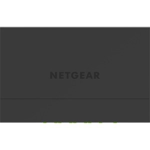 Netgear GS305P Ethernet Switch - 5 Ports - Gigabit Ethernet - 2 Layer Supported - 66.78 W Power Consumption - 63 W PoE Bud