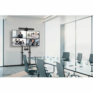 Neomounts Wall Mount for Display - Black - Height Adjustable - 1 Display(s) Supported - 139.7 cm to 254 cm (100") Screen S
