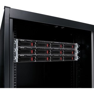 BUFFALO TeraStation 5420RN 4-Bay Secure Business Rackmount NAS 64TB (4x16TB) w/ Hard Drives Included - Annapurna Labs Alpi