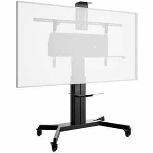 HAGOR Montageplatte für Kamera - Schwarz - Querformat - Höhenverstellbar - Bildschirmgröße: 218,4 cm bis 279,4 cm (110 Zol