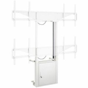 HAGOR Lift für Display, A/V-Geräte - Weiß - Querformat - Höhenverstellbar - 2 Unterstützte(r) Display(s)Bildschirmgröße: 1