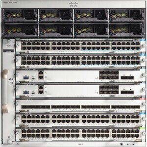Cisco Catalyst 9400 C9407R Manageable Switch Chassis - 3 Layer Supported - Modular - 10U - Rack-mountable