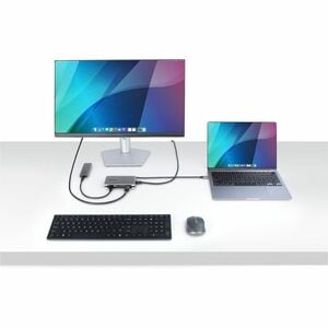 StarTech.com USB 3.2 (Gen 2) Type C Docking Station for Tablet, Notebook, Monitor - Space Gray - Portable - 1 Displays Sup