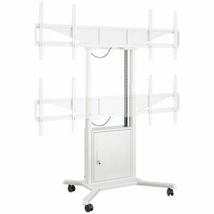 HAGOR Lift für Display - Weiß - Querformat - Höhenverstellbar - 2 Unterstützte(r) Display(s)Bildschirmgröße: 116,8 cm bis 