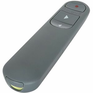 Targus Control Plus AMP06704AMGL Presentation Pointer - Bluetooth/Radio Frequency - USB - Laser - Grey - Wireless - 2.40 GHz