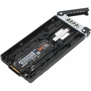 Icy Dock ToughArmor MB834TP-B Drive Bay Adapter PCI Express NVMe - 1 x SSD Supported - Metal