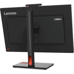 Lenovo ThinkVision T24mv-30 24.0" (61.0 cm) Class Webcam Full HD LCD Monitor - 16:9 - Raven Black - 23.8" (60.5 cm) Viewab