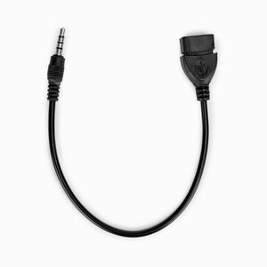 Rocstor USB-A (Female) To 3.5mm Audio Headphone Jack (Male) Adapter - 1 x USB 2.0 Type A - Female - 1 x Mini-phone Stereo 