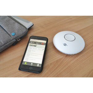 Brennenstuhl WRHM01 Smoke Heat Detector - White - Wireless - Smoke, Fire Detection - Alkaline - Wall Mount