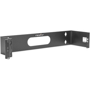 2U 19in Wall Mount Bracket - for Patch Panels - Hinged Wall Mounting Bracket - Maximum load capacity of 22 lbs (10 kgs) - 