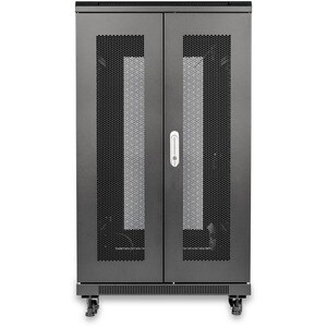SolidRack R3110 Premium 22U Rack Enclosure Cabinet - 4-Post Adjustable Depth (6" to 34.25") - Includes Doors & Side Panels