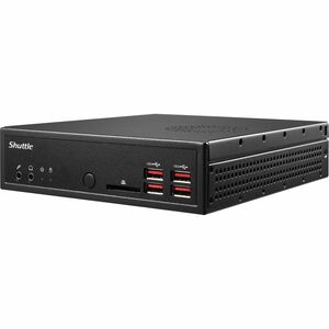 Shuttle XPC slim DH610 Barebone-System - Slim PC - Sockel LGA-1700 - 1 x Prozessor-Support - Core i5 11. Generation i5-113