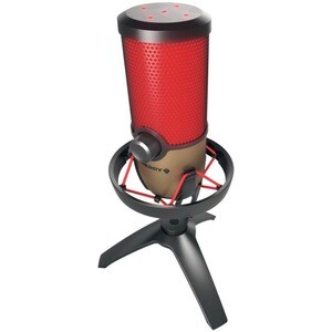 MikrofonCHERRY UM 9.0 PRO RGB - Kabelgebunden - Schwarz, Kupfer - Kardioide, Bidirektional, Omnidirektional - 2,50 m - USB