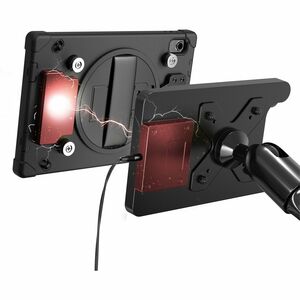 CTA Custom Flex Clamp Mount with Wireless Inductive Charging Case for iPad 10.9" 10th Gen - 10.9" Tablet - VESA Mount Comp