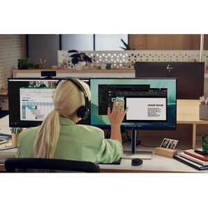 HP E24t G5 24" Class LED Touchscreen Monitor - 16:9 - 5 ms - 60.5 cm (23.8") Viewable - Advanced In-Cell Touch (AIT) - 10 