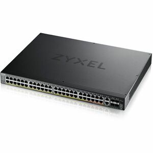 ZYXEL XGS2220-54HP 48-Port Gigabit L3 Managed and Nebula Pro Cloud Managed Switch | 40 PoE+ / 10 PoE++ Ports at 600W with 