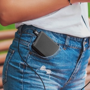JUICE ECO 4 Power Bank - Black - For Smartphone, USB Type A Device, USB Type C Device - 12000 mAh - 3 A - 5 V DC Output - 