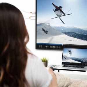 j5create ScreenCast JVAW56-N Video-Extender-Transceiver - Kabellos - 15 m Reichweite - 1 x USB - 1 x HDMI Aus - 1080p, 480