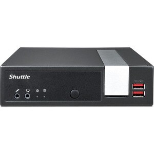 Shuttle XPC slim DL20NV2 Barebone System - Slim PC - Socket BGA-1338 - 1 x Processor Support - Intel Celeron N4505 2 GHz D