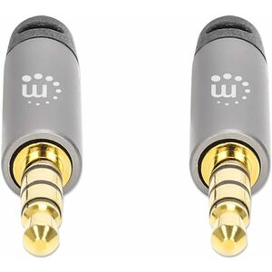 Cable Audio Estereo 3.5mm M-M 3.0M Negro/A - Cable for Teléfono, Sistema del Sonido, Portátil, Altavoz portátil, Tableta, 