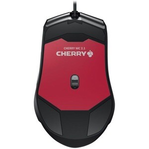 CHERRY MC 2.1 Rato para jogos - USB 2.0 - Ótico - 5 Taste(n) - 2 Programmable Button(s) - Preto - Cabo - 5000 dpi - Roda d