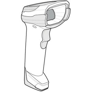 Zebra DS8178-HC Handheld Barcode Scanner Kit - Cable Connectivity - Healthcare White - 1D, 2D - Imager
