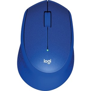 Logitech SILENT PLUS M330 鼠标 - 无线电频率 - USB - 光学 - 3 按钮 - 1 可编程按钮 - 蓝 - 无线 - 2.40 GHz - 1000 dpi - 滚轮 - 右旋转