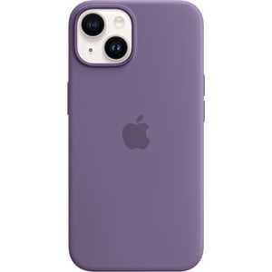 Apple iPhone 14 Silicone Case with MagSafe - Iris - For Apple iPhone 14 Smartphone - Iris - Silky, Soft-touch - Scratch Re