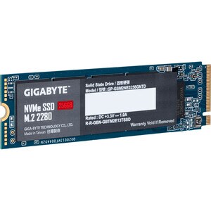 Unidad de estado sólido Gigabyte GP-GSM2NE3256GNTD - M.2 2280 Interno - 256GB - PCI Express NVMe (PCI Express NVMe 3.0 x4)