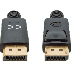 CABLE DISPLAYPORT MACHO A MACHO 4K CONTACTOS CHAPADOS EN ORO 2M NEGRO - Extremo Secundario: 1 x 20-pin DisplayPort 1.4 Dig