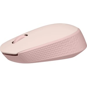 Logitech M171 Wireless Mouse - Optical - Wireless - Radio Frequency - 2.40 GHz - Rose - USB - 1000 dpi - Scroll Wheel - 3 