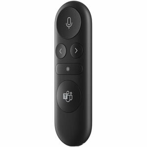 Microsoft Presenter+ Presentation Pointer - Bluetooth - USB Type A - Black - Wireless - 2.40 GHz - Rechargeable