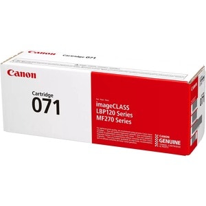 Canon 71 Original Standard Yield Laser Toner Cartridge - Black - 1 Pack - 1200 Pages