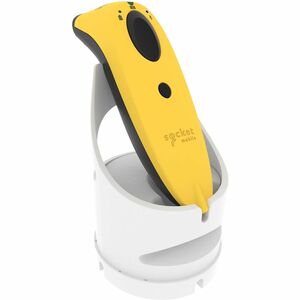 Socket Mobile SocketScan S720 Handheld Barcode Scanner Kit - Wireless Connectivity - Yellow - 1D, 2D - LED - Linear - Blue