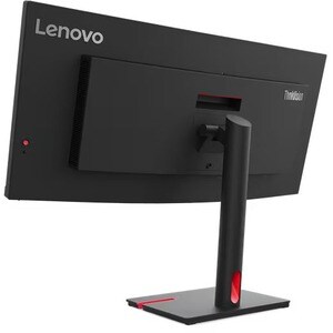 Lenovo T34w-30 34 Zoll Class UW-QHD Gekrümmter Bildschirm LCD-Monitor - 21:9 Format - Schwarz - 86,4 cm (34 Zoll) Viewable