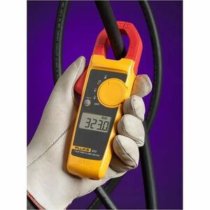 Fluke 323 True RMS Clamp Meter - 600 V, 400 A AC - 600 V DC - CAT III 600V - Data Hold