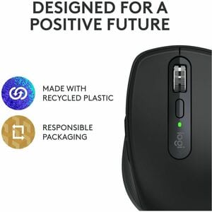 Logitech Mouse - Darkfield - Black - 6 Button(s)