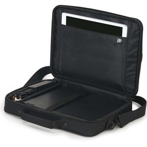 Dicota Multi SCALE Tasche (Aktentasche) für 26,7 cm (10,5 Zoll) bis 39,6 cm (15,6 Zoll) Notebook - Schwarz - Polyethylente