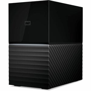 WD My Book Duo WDBFBE0440JBK-EESN 44 TB Desktop Hard Drive - External - Storage System Device Supported - USB 3.2 (Gen 1) 