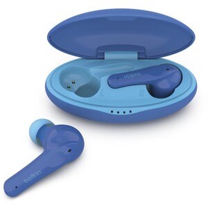 Belkin SOUNDFORM Nano True Wireless Earbud Earset - Blue - Binaural - In-ear - 1000 cm - Bluetooth