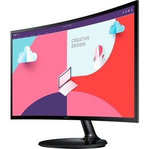 Samsung Essential S27C360EAU 27" Class Full HD Curved Screen LCD Monitor - 16:9 - 68.6 cm (27") Viewable - Vertical Alignm