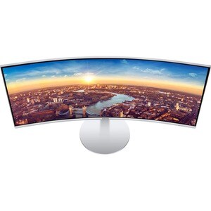 Samsung C34J791WTR 34" Class UW-QHD Curved Screen LCD Monitor - 21:9 - 86.4 cm (34") Viewable - Vertical Alignment (VA) - 