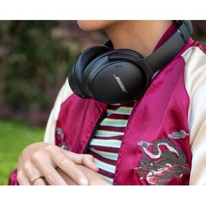 Bose QuietComfort 45 有线/无线 挂耳式 立体声 耳机 - 双声道 - 914.4 cm - 蓝牙 - 降噪 麦克风 - 降噪 - 迷你手机（3.5毫米）