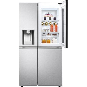 Congelatore/Freezer LG GSXV90MBAE 635 L Combinato - Metallico - Vetro temprato - Digital Inverter Compressor - Smart Conne